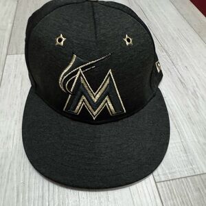 New Era Black and Gold Fitted Cap
